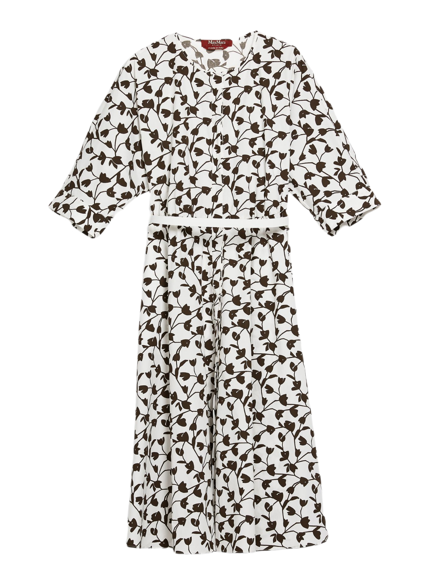 MAX MARA Popeline-Kleid aus Baumwolle