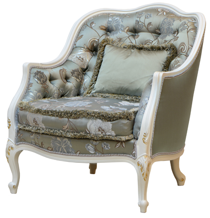 Cabriolet-Sessel schräg von vorne links