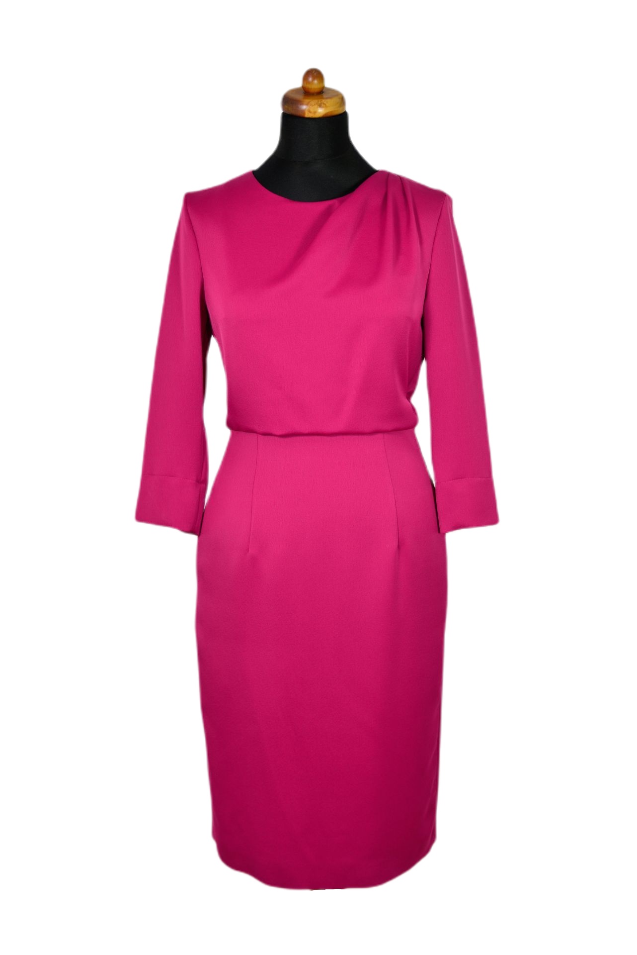 Kleid von Stemile in Farbe Pink in Groesse 40 hier in der Totalen zu sehen freigestellt