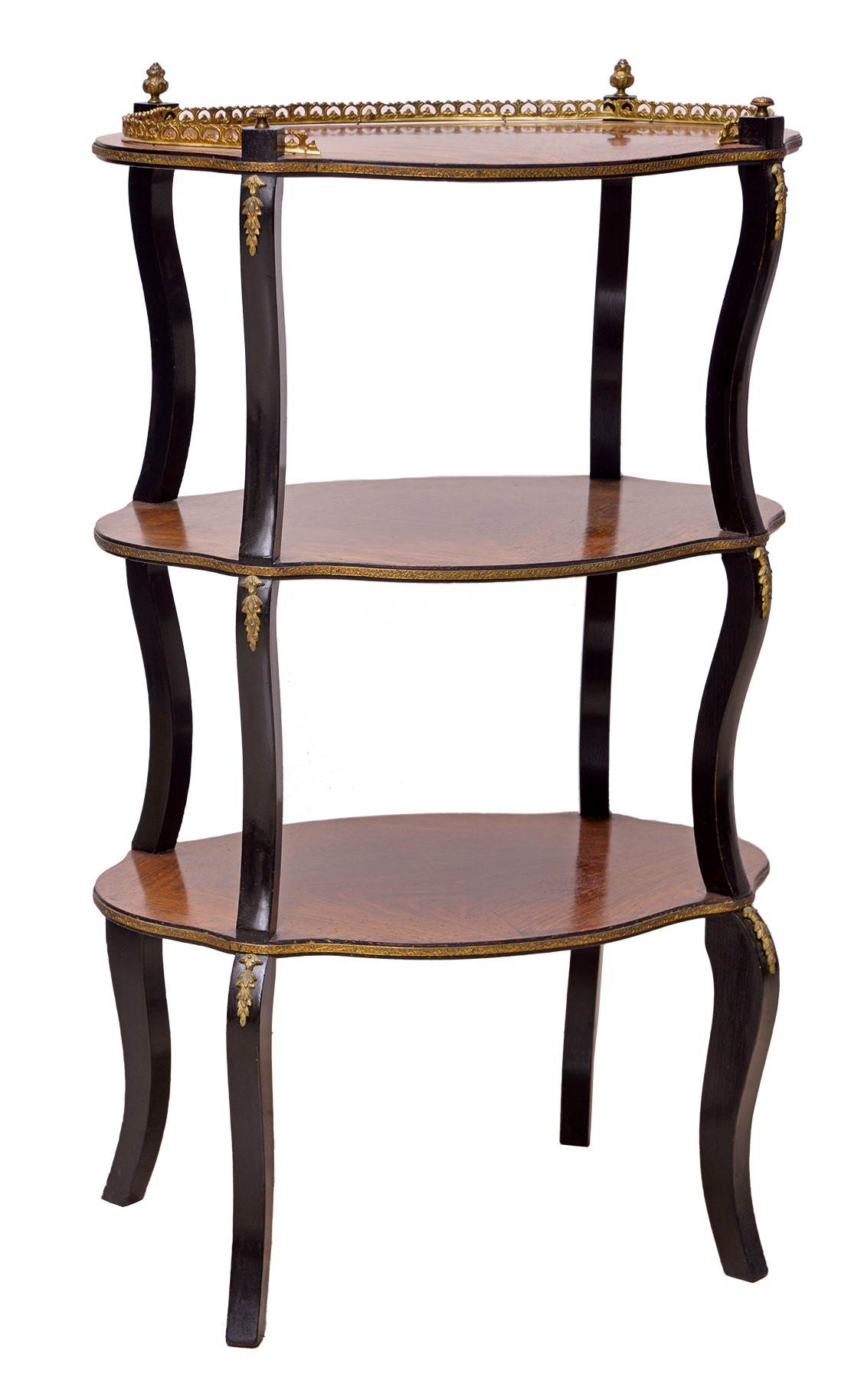 Antikes Regal Etagere Rückansicht