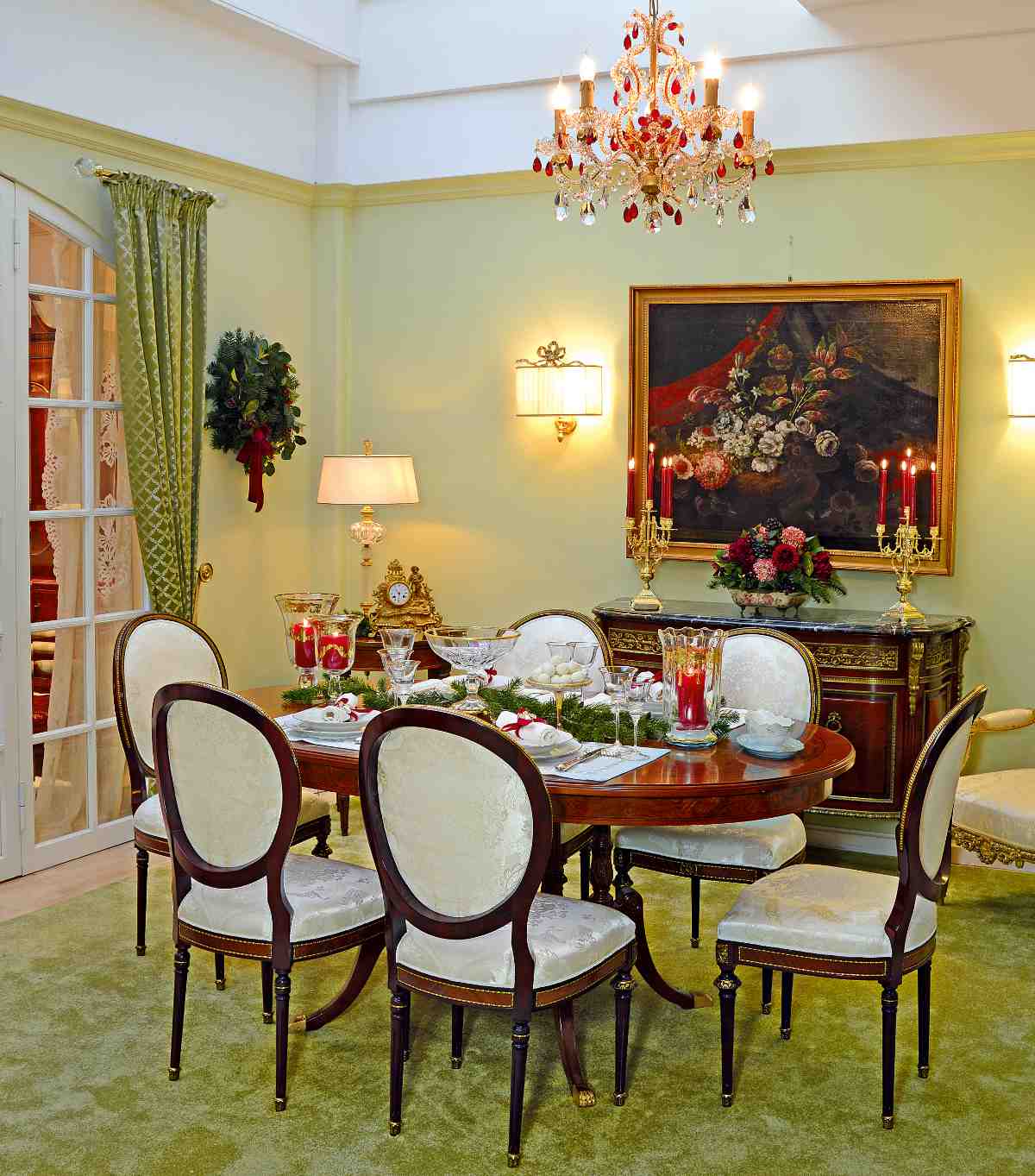 Stuhl, Louise, Frankreich,Holz, Ambiente.