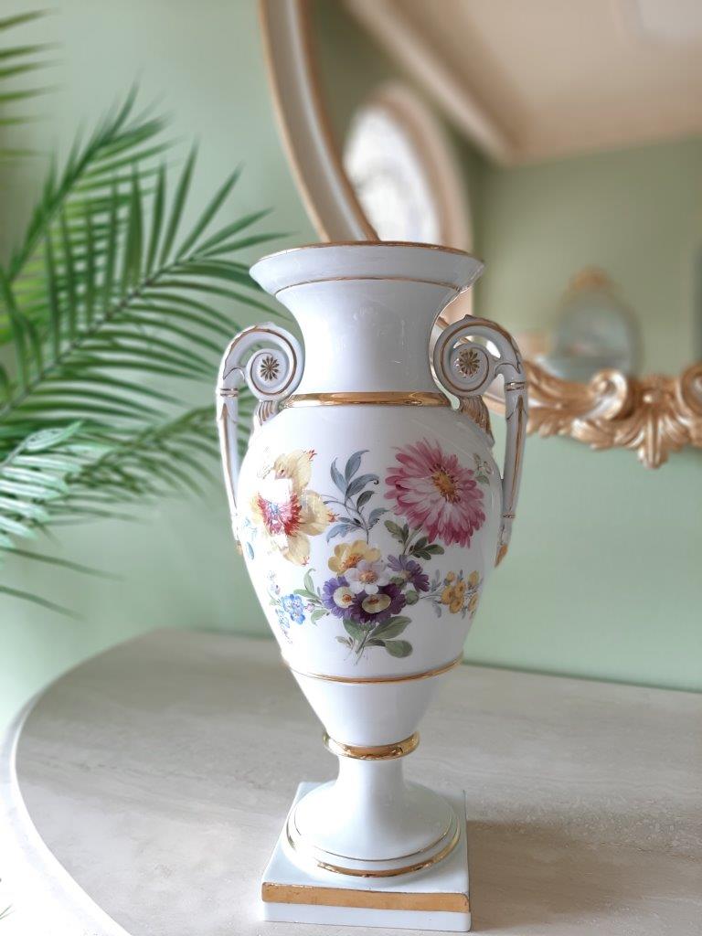 Meissen Porzellan Vase / Amphore