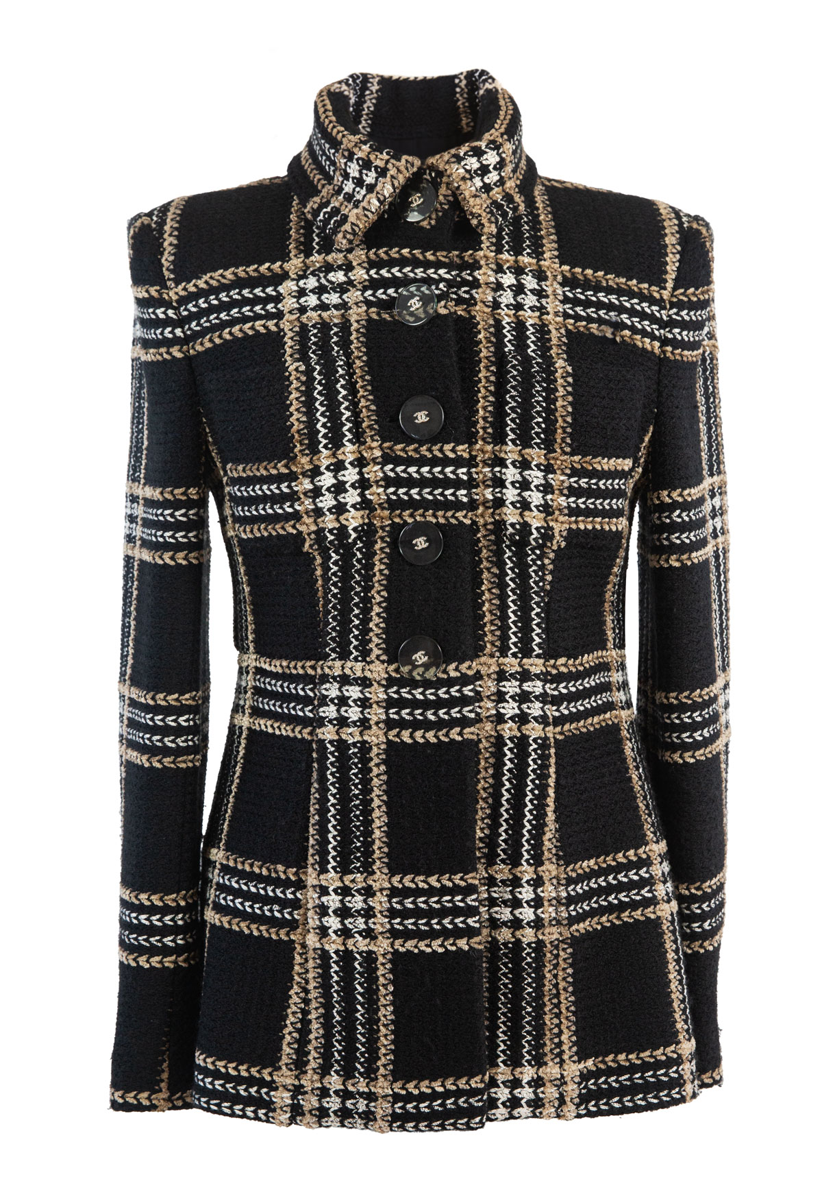 Chanel Jacke im Secondhand Shop, Vorderansicht