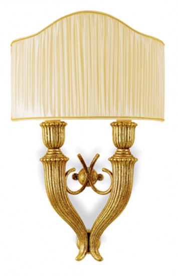 wandlampe-geschnitzt-gold-plissee-holz-chelini-556
