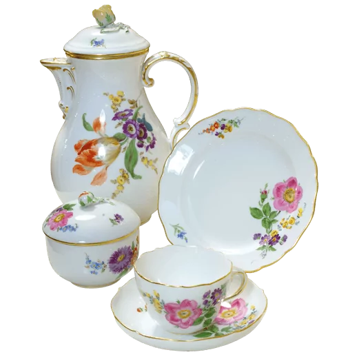 image Porzelan und Silber