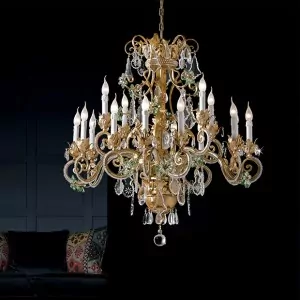 deckenleuchter-gruener-kristall-behang-golden-16-flammig-epoca-1419-12-4