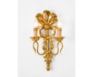 wandlampe-geschnitzt-2-flammig-gold-holz-chelini-493