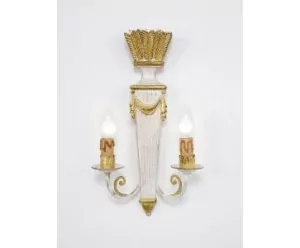 wandlampe-geschnitzt-cremegold-federn-holz-chelini-705