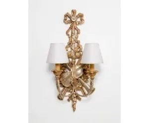 wandlampe-geschnitzt-musik-2-flammig-holz-chelini-802