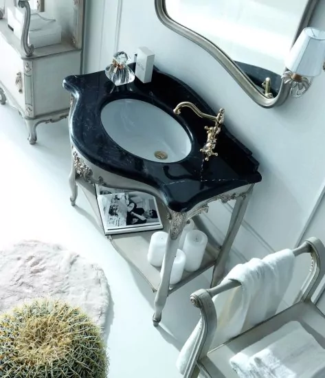 waschtisch-holz-geschnitzt-schwarzer-marmor-grau-silber-silvano-grifoni-3010