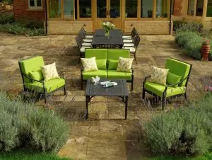 Gartenmöbel Schwarz Elegant