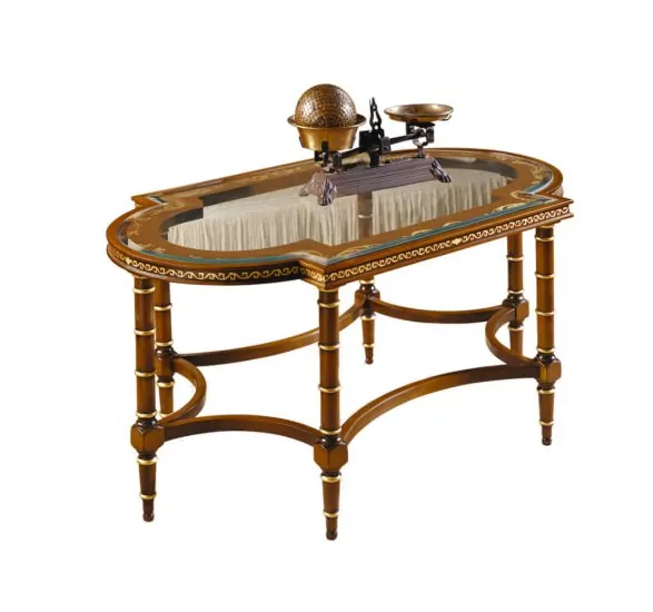 sofatisch-chaska-holz-bemalt-goldverzierung-aussergewoehnliche-form-t123